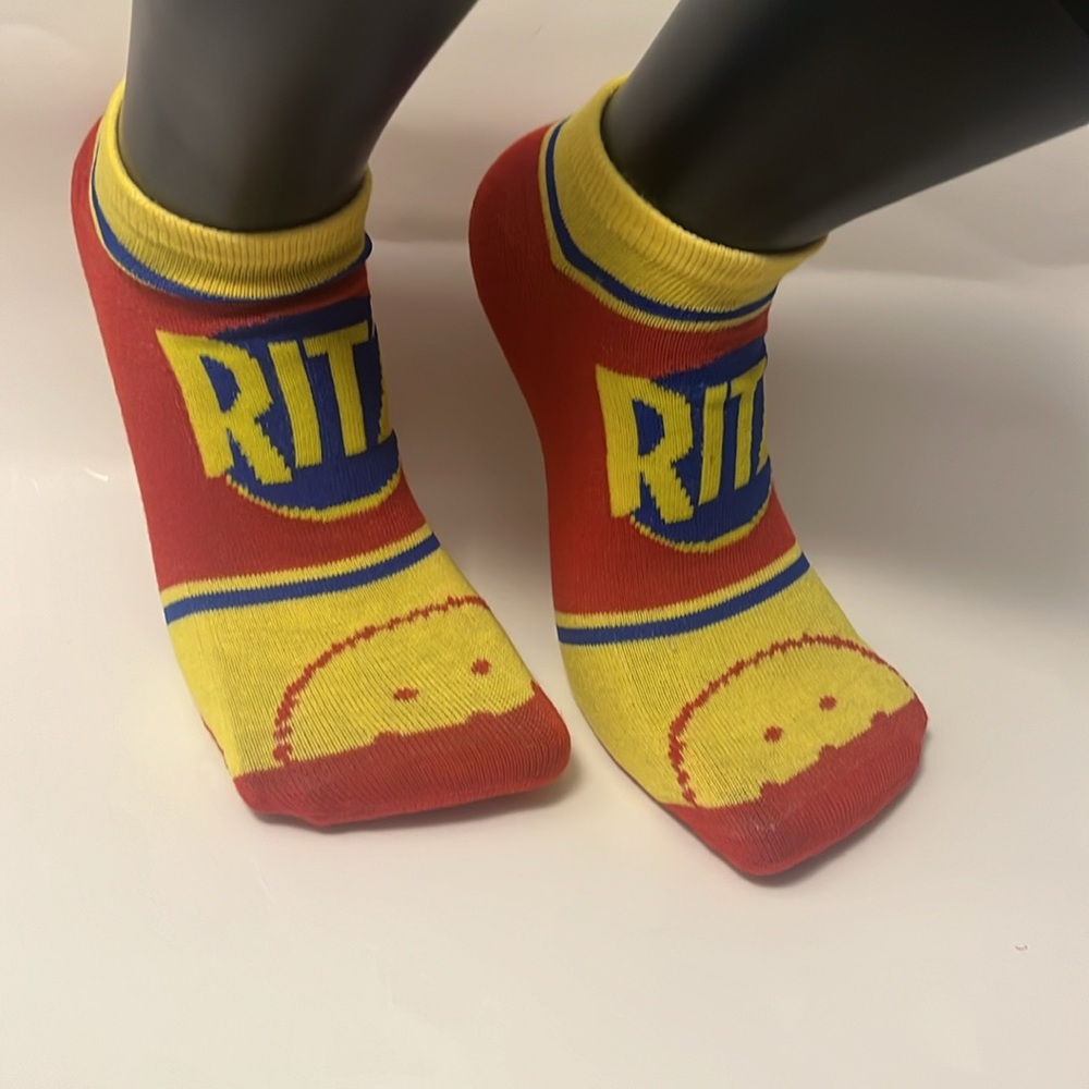 Ritz Crackers Ankle Socks Unisex NWT